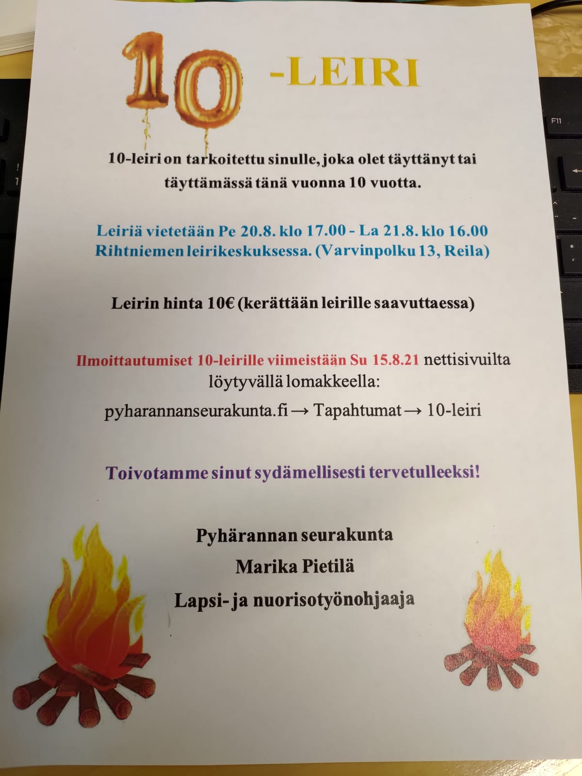 10-leiri 10-leirin mainos