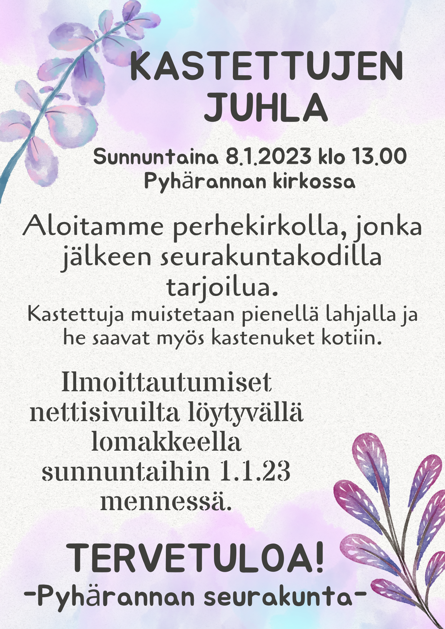 Kastettujen juhlan kutsu