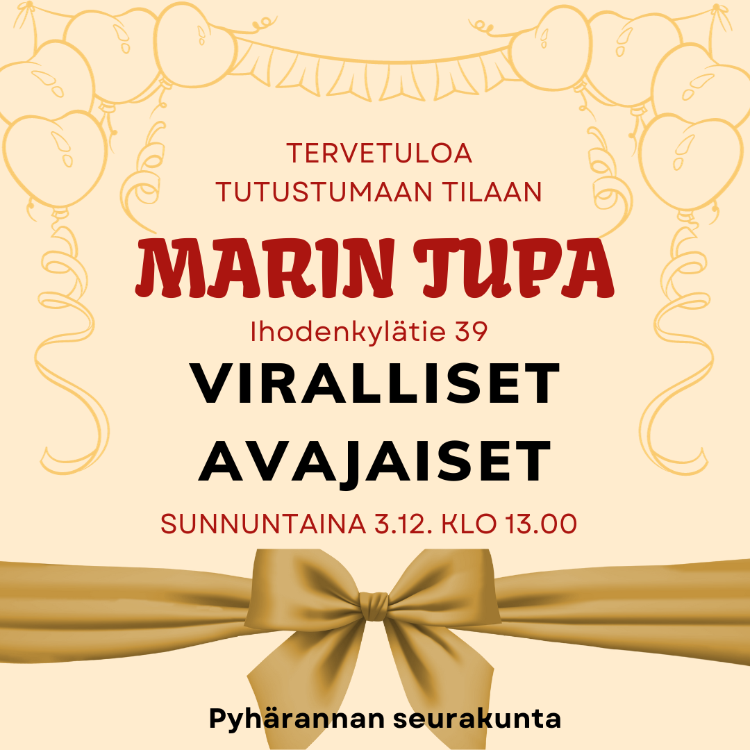 Avajaisten mainos